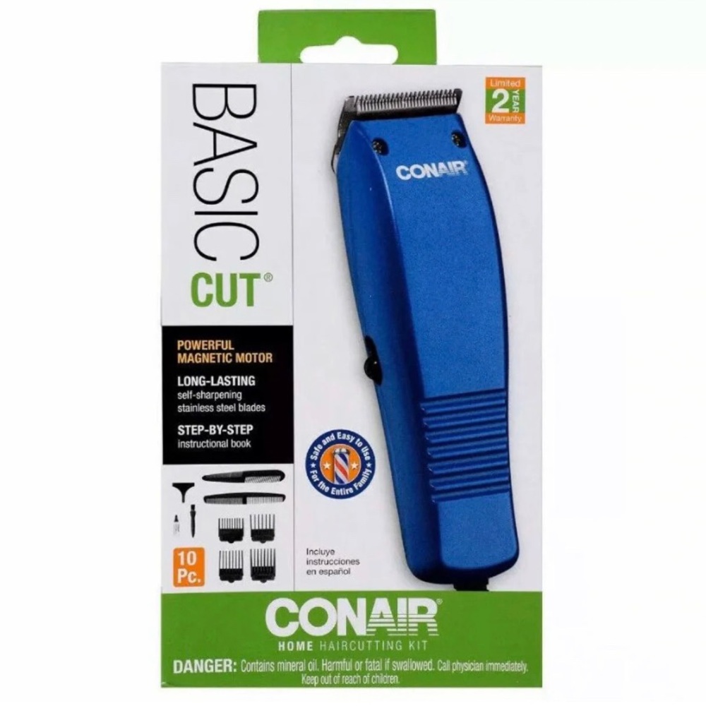 CONAIR Clippers Basic Haircutting Kit 🔥